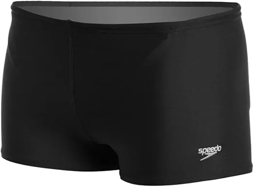 Speedo Men's Swimsuit Square Leg Endurance+ Solid