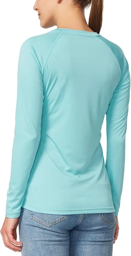 BALEAF Women's UPF 50+ Sun Shirts Long Sleeve UV Protection Rash Guard Lightweight Quick Dry SPF Hiking Tops Outdoor