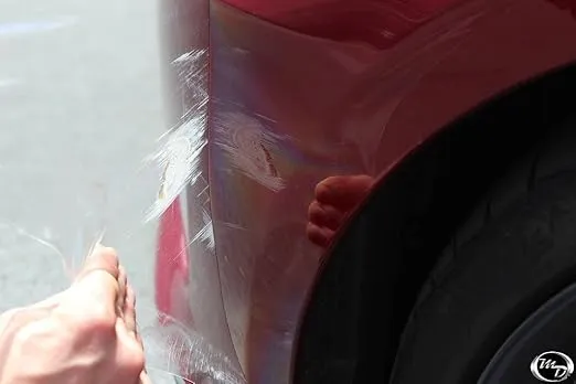 VViViD Clear Paint Protection Bulk Vinyl Wrap Film Including 3M Squeegee and Black Felt Applicator (54 Inch x 120 Inch)
