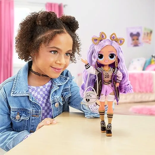 L.O.L. Surprise! OMG Sports Fashion Doll Sparkle Star with 20 Surprises Including GoSporty-Chic Fashion Outfit and Accessories, Holiday Toy Playset, Great Gift for Kids Girls Boys 4 5 6+ Years
