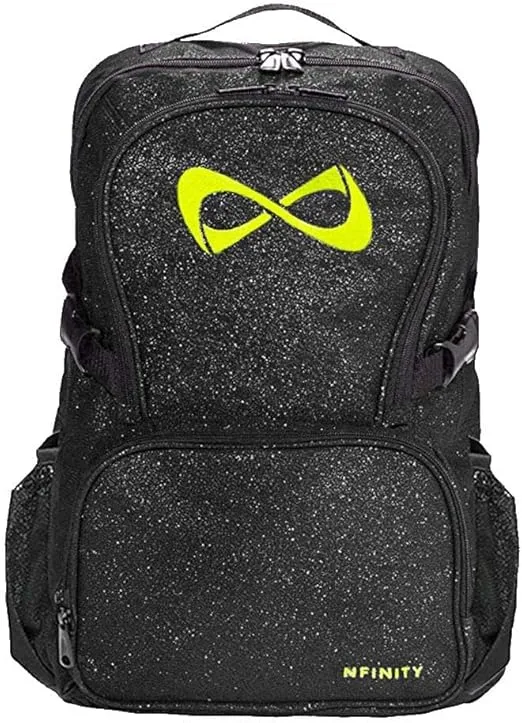 Nfinity Sparkle Backpack for Cheerleaders – Extra Durable, Ideal for Travel, Outings & Adventures - Adjustable Comfort Straps