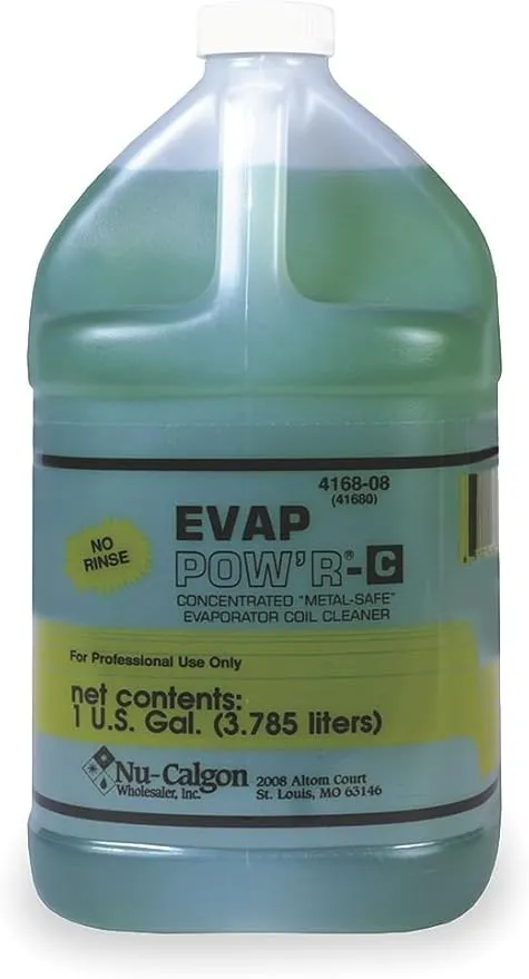 Nu-Calgon 4168-08 Evap Pow'r No Rinse Coil Cleaner
