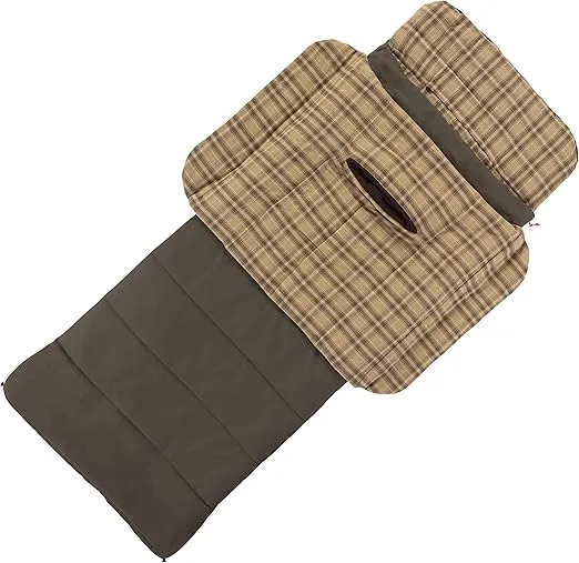 Kodiak Canvas Z Top Sleeping Bag: 0°F, Regular
