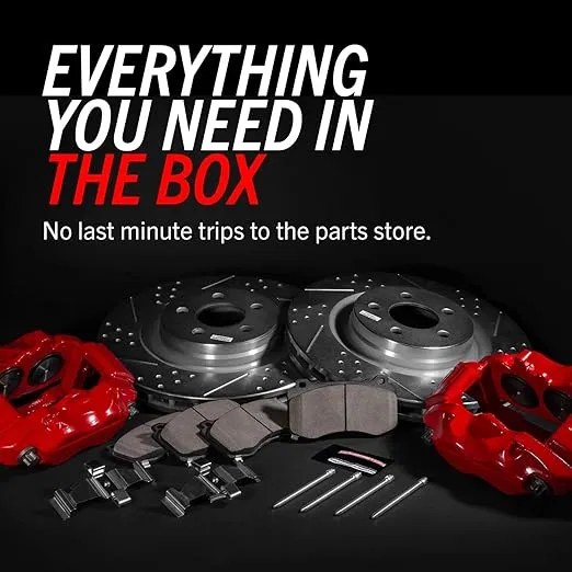 Power Stop KC1719-26 Rear Z26 Street Warrior Brake Kit Chrysler Dodge