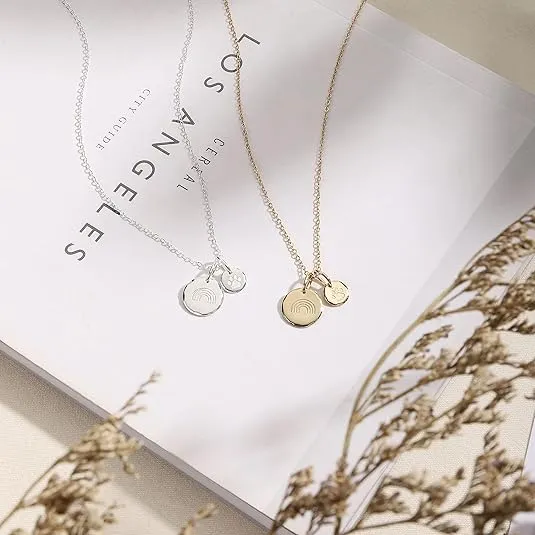 HOPE LOVE SHINE Rainbow Bridge Pet Memorial Necklace - Dog Sympathy Gifts, Loss of Pet, Cat Memorial Jewelry for Women & Men - Dog Dad & Dog Mom Necklace for Death of a Pet - Cat & Dog Memorial Gifts