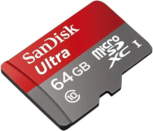 SanDisk 64GB SDXC Micro Ultra Memory Card Bundle Works with Motorola Moto G7, G7 Play, G7 Plus, G7 Power (SDSQUAR-064G-GN6MN) Plus (1) Everything But Stromboli (TM) Combo Card Reader