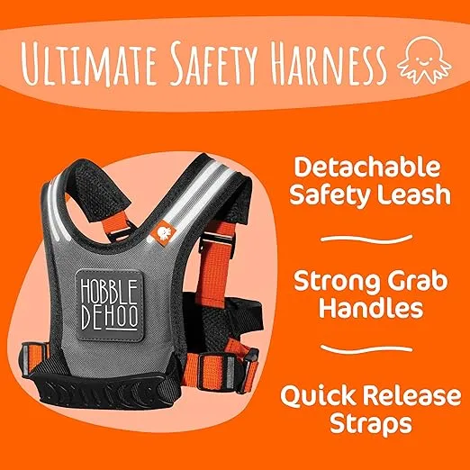 Hobbledehoo Safety Harness For Kids & Toddlers Aged 2-7 Years, Child Harness For Walking & Play Autism Safety Awareness