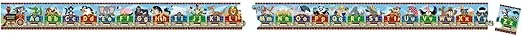 Melissa & Doug Alphabet Express Jumbo Jigsaw Floor Puzzle (27 pcs, 10 feet long) - FSC Certified