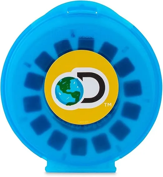 View Master Classic with Discovery Kids Reels - Metallic Viewfinder with 5 Reels Included - STEM, Retro, Nature Learning Toy for Kids and Adults, Toddlers, Ages 3+