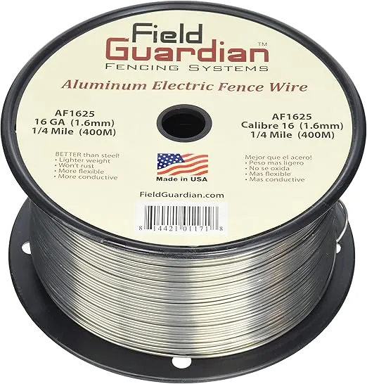 Field Guardian 16-Guage Aluminum Wire, 1/4 Miles