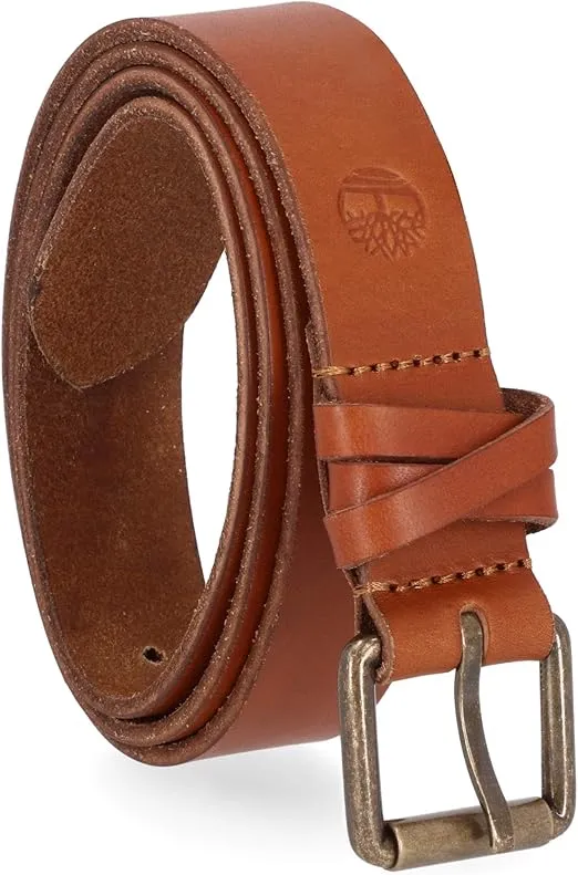 Timberland Women's Casual Leather Belt for Jeans
