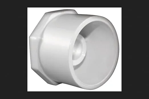 Charlotte Pipe Reducing Bushing 2" X 1/2" White PVC Schedule 40
