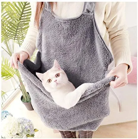 Creation Core Pet Carrier Bag Small Dog Cat Sling Accompany Carrier Bag Hands-Free Shoulder Carry Soft Breathable Cotton Pet Apron Indoors
