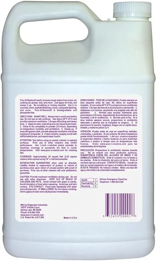 Concrete And Masonry Stain Remover