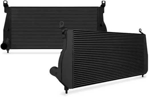 Mishimoto MMINT-DMAX-01BK Performance Intercooler Compatible With Chevrolet 6.6L Duramax 2001-2005 Black