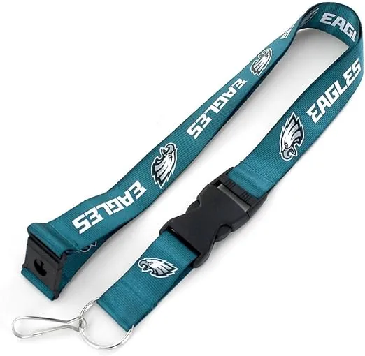 Aminco NFL Philadelphia Eagles Team Lanyard, Green