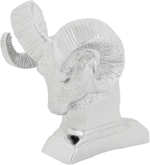 Grand General 48052 Chrome Ram's Head Hood Ornament