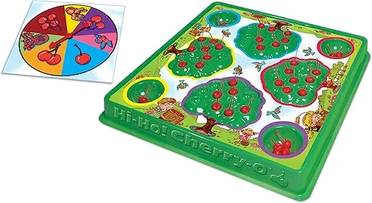 HI-Ho Cherry-O by Winning Moves Games USA, The Classic Child's First Counting Game, for 2 to 4 Players, Ages 3+