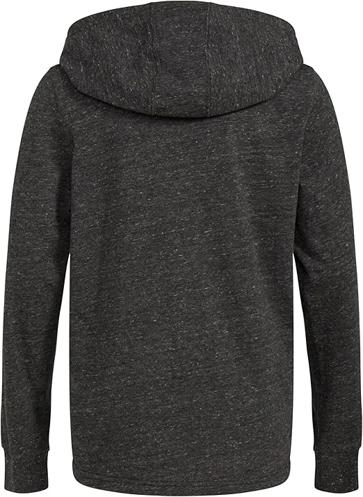 adidas Boys' Long Sleeve Cotton Bos Logo Hooded T-Shirt