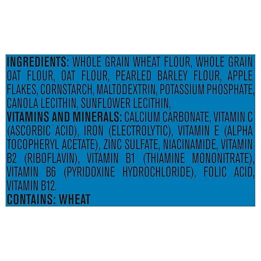 Gerber Baby Cereal, 2nd Foods, Multigrain Apple, Baby Food, 8 oz (Pack of 6)