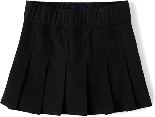 The Children's Place Girls' Uniform Performance Pleated Skorts