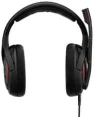 EPOS Game ONE Gaming Headset - Open Acoustic, Noise-Canceling Mic, Flip-to-Mute, XXL Plush Velvet Ear Pads, PC/Mac/Xbox/PS4/Switch/Smartphone Compatible - Black