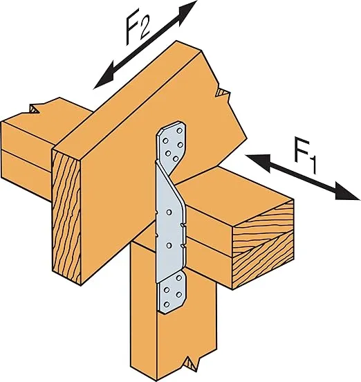 Simpson Strong Tie H2A 18-Gauge Hurricane Tie 100-per Box