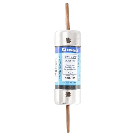 Littelfuse FLNR-150 Dual-Element Time-Delay Fuse, Class RK5, 250-Volt, 150-Amp