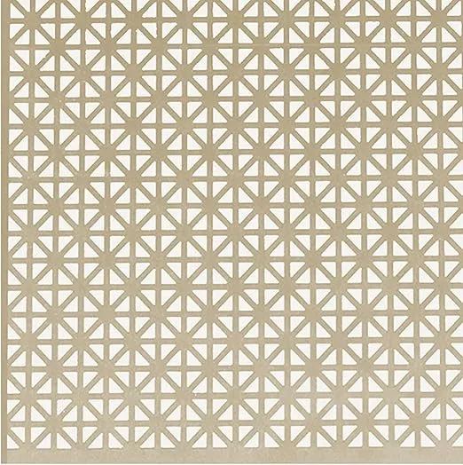 M-D Building Products 57141 24 in. x 36 in. x .020 in. Brass Aluminum Sheet Union Jack