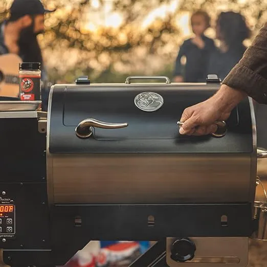 recteq Pellet Grill - Road Warrior 340, Portable Pellet Grill, Electric Pellet Smoker Grill, BBQ Grill, Outdoor Grills & Smokers, Wood Pellets, Portable Grill, Sear, Smoke, and More, Road Warrior 340