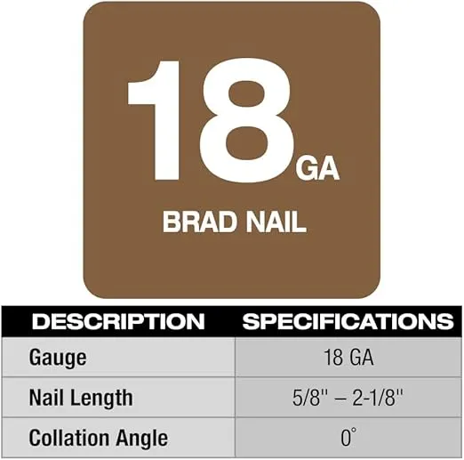 MILWAUKEE M18 FUEL 18 Gauge Brad N