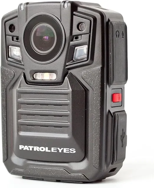 1296P HD 32GB GPS Auto IR Night Vision Police Body Camera DV5 2