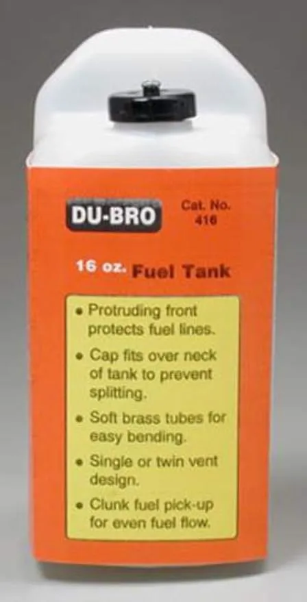 Du-Bro 416 16 oz Fuel Tank