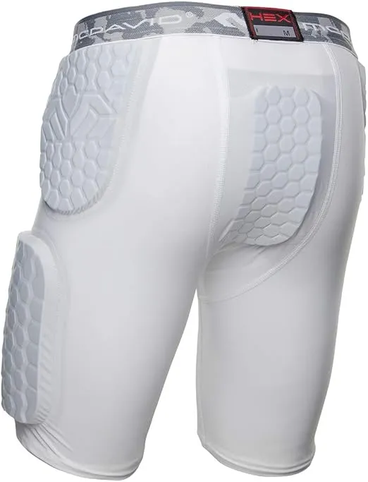 McDavid Padded Compression Shorts Tights with Pads. Hip, Tailbone, Thigh Padding