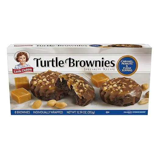 Little Debbie Brownie Variety Pack, 2 Boxes Of Little Debbie Cosmic Brownies, 1 Box Of Little Debbie Fudge Brownies, And 1 Box Of Little Debbie Turtle Brownies