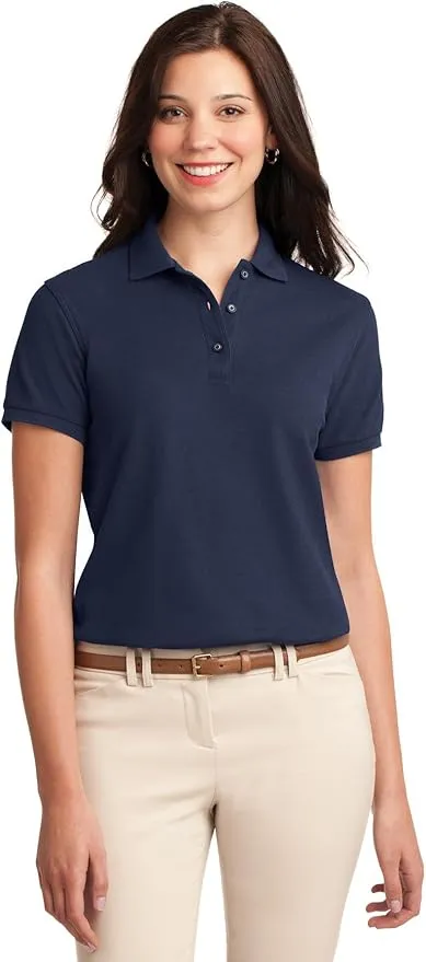Port Authority Ladies Silk Touch Polo