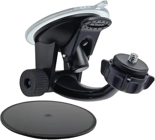 ARKON Mounts Windshield or Dash Camera Car Mount for Sony JVC and Other Digital Cameras