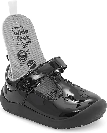 Stride Rite 360 Baby-Girl's Cheyenne Mary Jane Flat