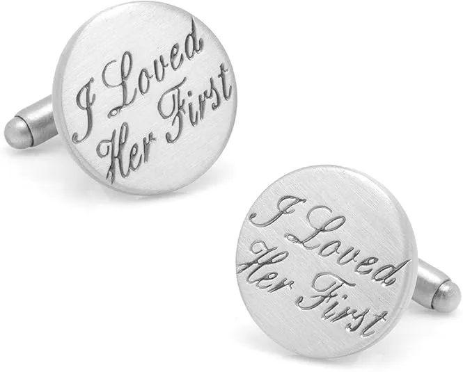 Cufflinks, Inc. Wedding Series I Loved Her First Cufflinks