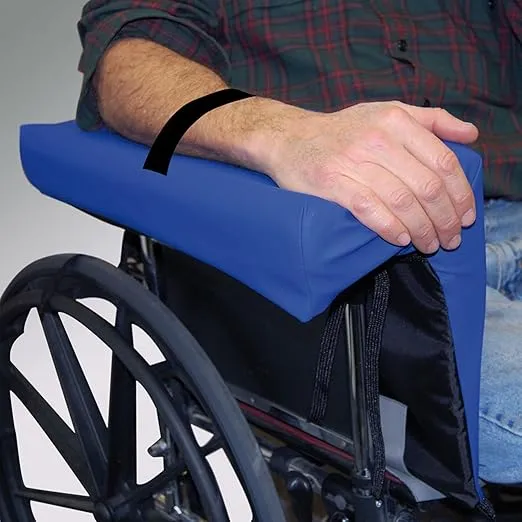 Skil-Care Lateral Body Support with Rigid Insert and LSII Cover, 12 3/4" H - Foam-Cushioned, Torso Stabilization, Armrest Support, Universal Fit, Wipe-Clean, Low-Shear II, 706012