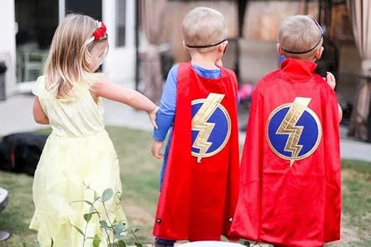 Little Adventures Super Hero Cape & Mask Set Costumes Age 3-8