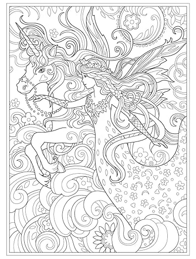 Creative Haven Magical Fairies Coloring Book (Adult Coloring Books: Fantasy)
