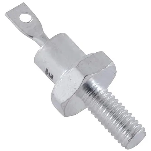 NTE Electronics NTE5870 Silicon Power Rectifier Diode, DO-4, Cathode Case, 12 Amp Current Rating, 50V