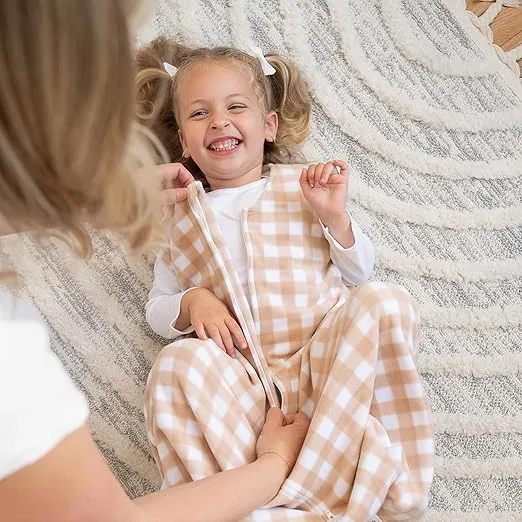 HALO SleepSack, Micro-Fleece Wearable Blanket, Swaddle Transition Sleeping Bag, TOG 1.0