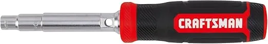CRAFTSMAN Nut Driver with Double-Ended Sockets, 6-IN-1, MM (CMHT68022)