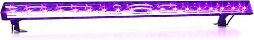 ADJ Products, ECO UV BAR DMX, Large Ultraviolet Wash Light for Manual or DMX Control ECO349