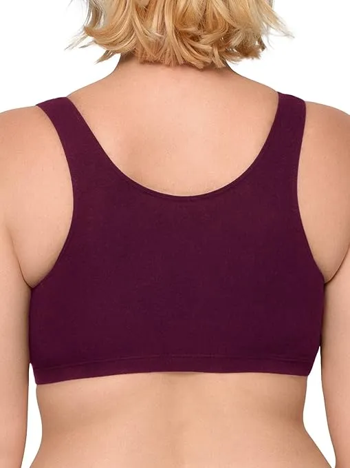Fruit of the Loom Women's Built Up Tank Style Sports Bra Value Pack