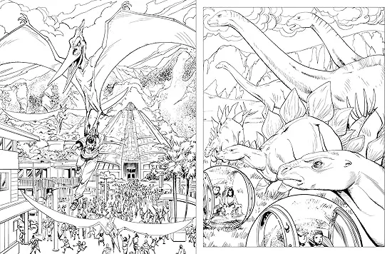 Jurassic World: The Official Coloring Book
