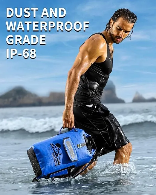IDRYBAG Dry Bag Backpack Waterproof Floating 20L/30L/40L, Dry Bags Waterproof Backpack for Men, Dry Sack Waterproof Bag Kayak