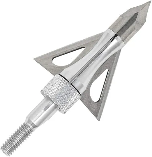 Dead Ringer Fixed Blade Broadhead | Includes 3 Broadheads | Available in 2 or 3 Blade Designs
